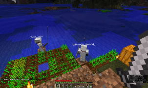 We did some wheat farming and some fishing.