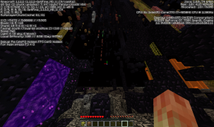 Spawn in the nether.