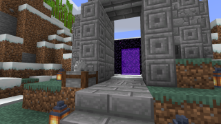 The central nether portal