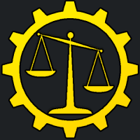 The logo of the DC courtroom