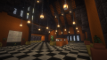 The main atrium at the top floor of the building.