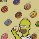 Homer with Donuts complete.png
