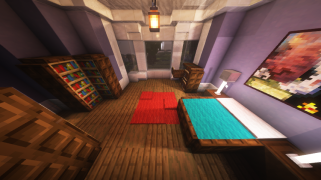 Shaders view of Bedroom