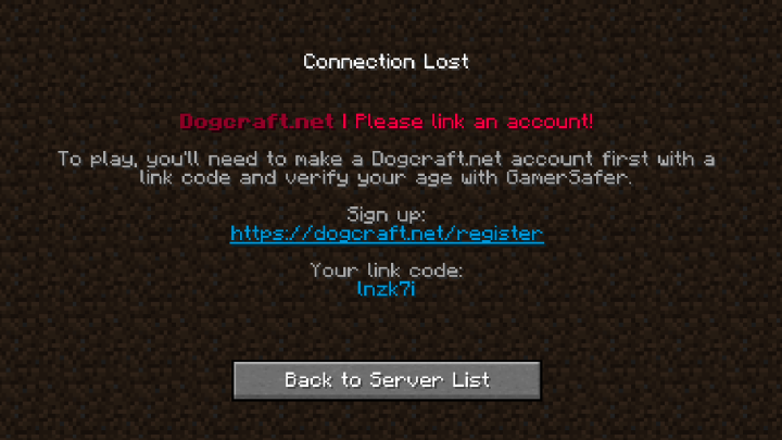 Dogcraft Linking - Obtaining a Code.png